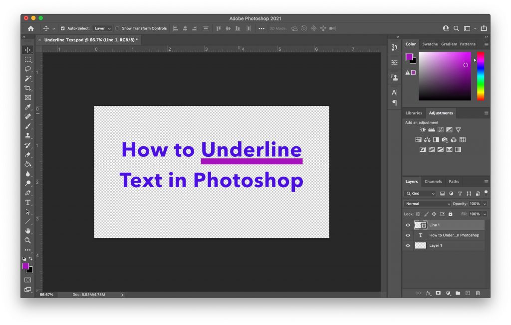 How To Underline Text In Indesign 2021