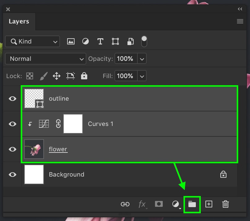 How To Link All Layers In Photoshop